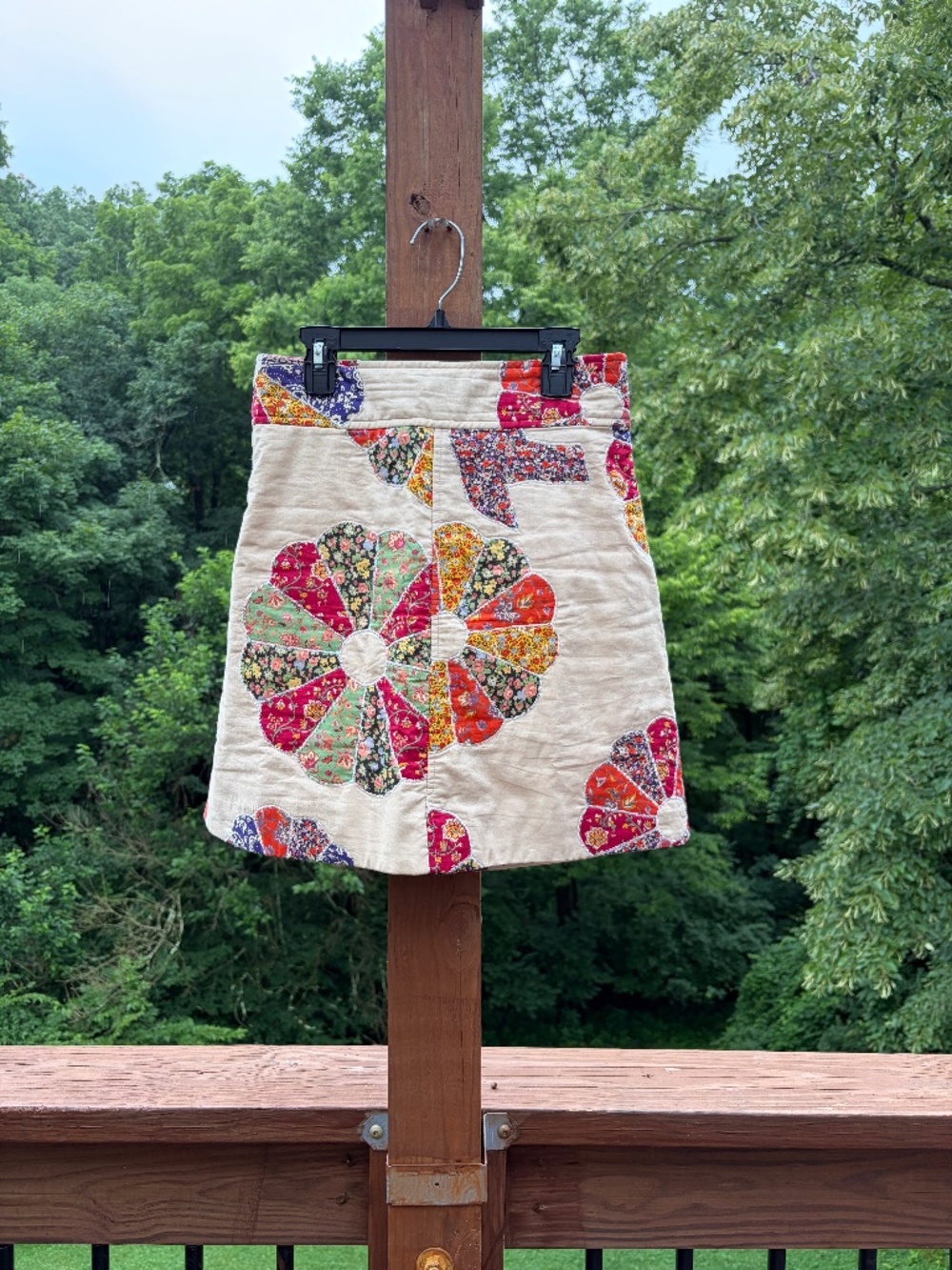 Sezane x Sea quilted skirt